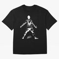 Retro Football Player Celebration Silhouette Artwork For Men And Gift For Soccer Fans Oversized T-Shirt Remember FIFA World Cup 2026 Spirit, Featuring England, Cristiano Ronaldo, Stadium Chants, National Pride, Trophy Dreams and Unforgettable