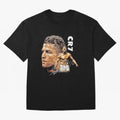Retro Football Legend Poster Illustration For Men And Gift For Soccer Fans Oversized T-Shirt Celebrate FIFA World Cup 2026 Spirit, with Portugal, Spain and Germany, Haaland, Game Day Rituals, Football Legends, Country Pride and the Road to the