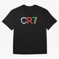 CR7 Portugal Colors Poster For Football Fans, Gift For Soccer Lovers Oversized T-Shirt Relive FIFA World Cup 2026 for Fans of Cristiano Ronaldo, Haaland and CR7 and Argentina, Bringing Game Day Rituals, Football Legends, Country Pride and the Road