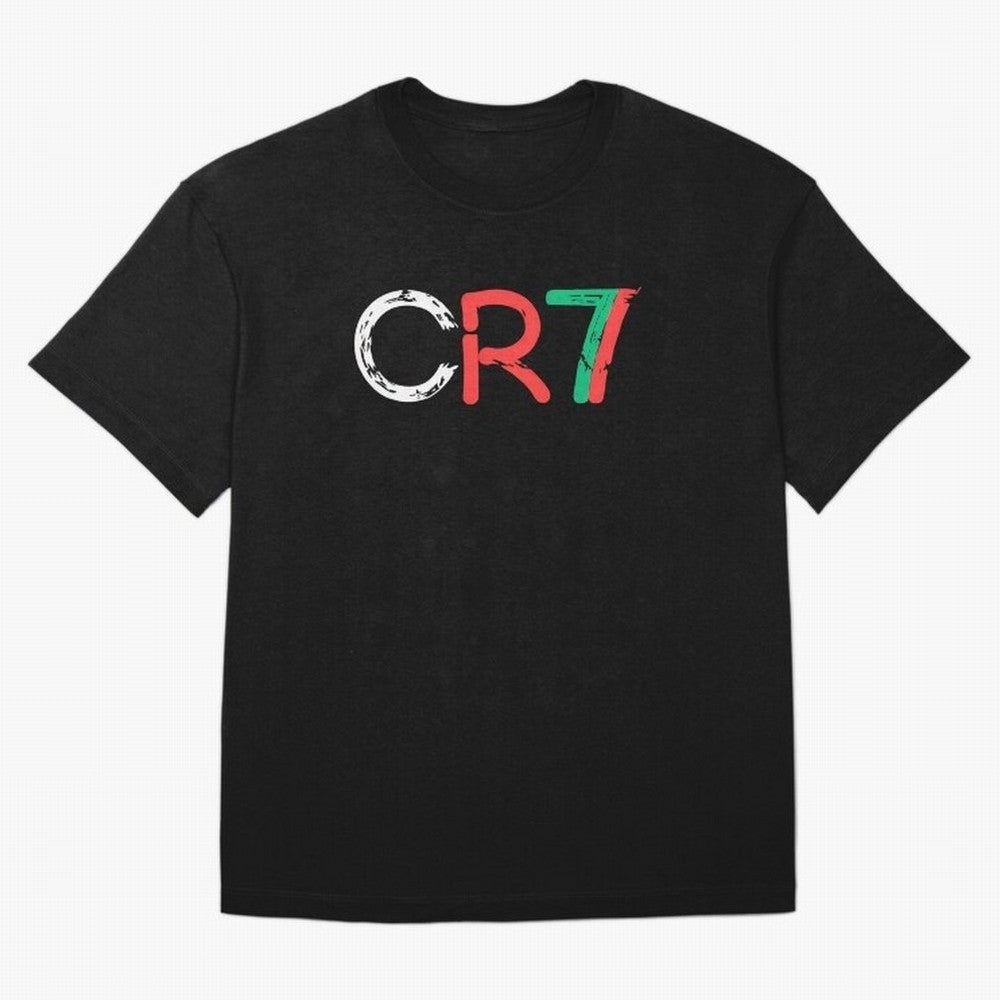 CR7 Portugal Colors Poster For Football Fans, Gift For Soccer Lovers Oversized T-Shirt Relive FIFA World Cup 2026 for Fans of Cristiano Ronaldo, Haaland and CR7 and Argentina, Bringing Game Day Rituals, Football Legends, Country Pride and the Road