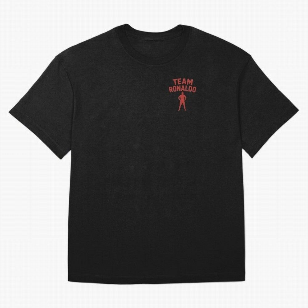 Team Ronaldo | CR7 team | For Fans Oversized T-Shirt Show Your Tournament Heart for FIFA World Cup 2026 Group Stage Built around Messi, Portugal, Spain and Germany Energy, Sports Nostalgia, International Competition, Famous Players and