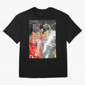 Cristiano Ronaldo ¨C 2008 Manchester United Champions League Glory Artwork by GrizzlyGFX Oversized T-Shirt Keep the Legacy of FIFA World Cup 2026 USA Canada Mexico Spirit, Connected to France, Mbappe, Retro Football Energy, Iconic Rivalries, Trophy