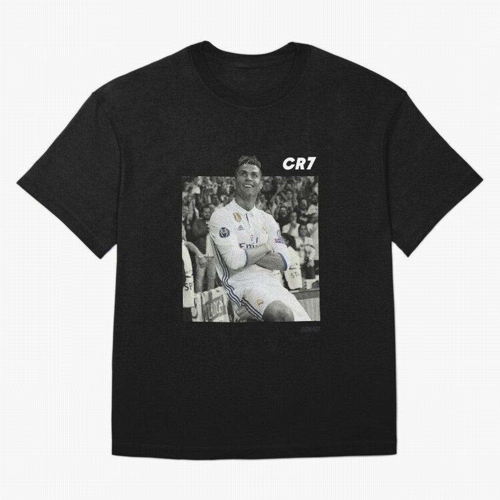 Cristiano Ronaldo | MR. CHAMPIONS LEAGUE Oversized T-Shirt Celebrate Fan Favorites in Match Day Hype around FIFA World Cup 2026, Haaland and Mbappe, Germany, Soccer Culture, Superstar Moments, National Team Dreams and Competitive Fire; Perfect for