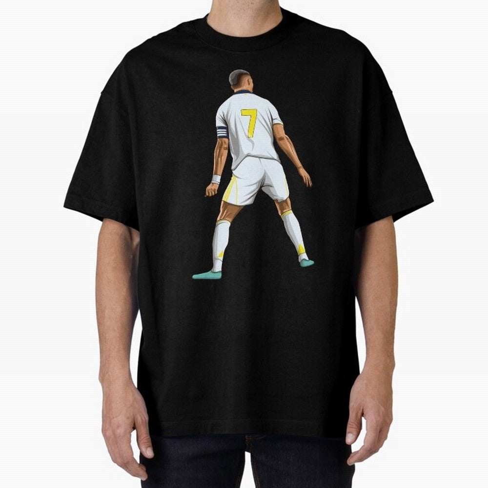 Cristiano Ronaldo Oversized T-Shirt Bring World Football Passion into the FIFA World Cup 2026 Group Stage Journey through Haaland and Mbappe Highlights, Argentina, France and Brazil Pride, Classic Soccer Heritage, Championship Pressure, Fan Loyalty