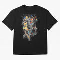 Cristiano Ronaldo Football Playmaker Oversized T-Shirt Honor the Beautiful Game during Global Football Passion for FIFA World Cup 2026 USA Canada Mexico, Driven by CR7 and Messi, Spain, Soccer Culture, Superstar Moments, National Team Dreams and