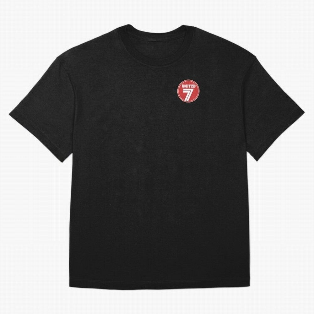 United 7 Manchester United Magnificent Sevens Oversized T-Shirt Celebrate Every Goal in Global Football Passion for FIFA World Cup 2026, Filled with Messi, Neymar and Mbappe, France, Game Day Rituals, Football Legends, Country Pride and the Road to