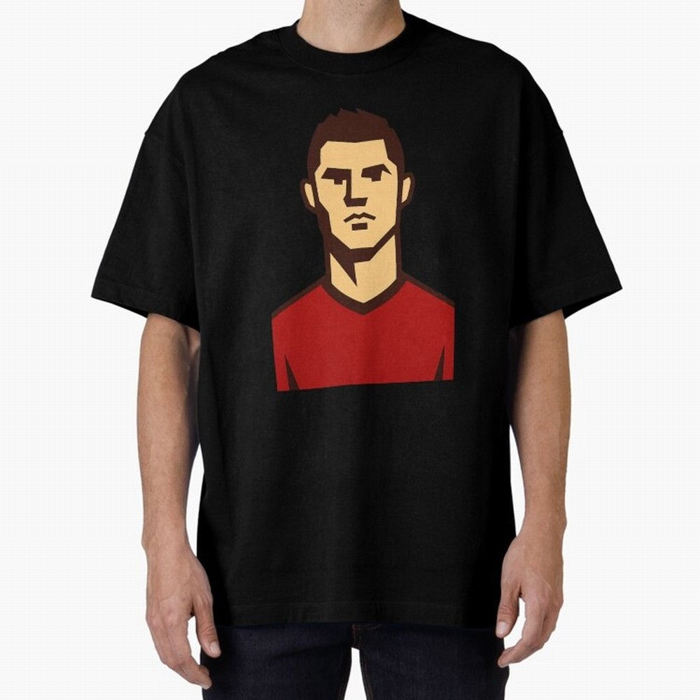 cristiano 2 Oversized T-Shirt Feel the Trophy Chase of FIFA World Cup 2026 Group Stage for Fans of Haaland and Mbappe and Brazil, Bringing Stadium Memories, Football Loyalty, International Chants and Championship Tradition; Made for Die Hard