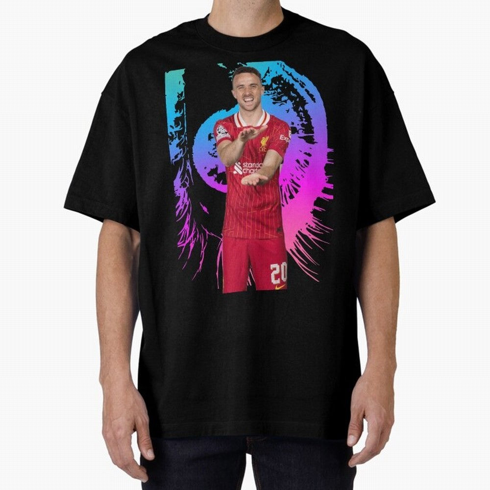 Diogo Jota Oversized T-Shirt Celebrate Every Goal in the FIFA World Cup 2026 Journey through Cristiano Ronaldo Highlights, France and Portugal Pride, Stadium Chants, National Pride, Trophy Dreams and Unforgettable Football Memories; Great for