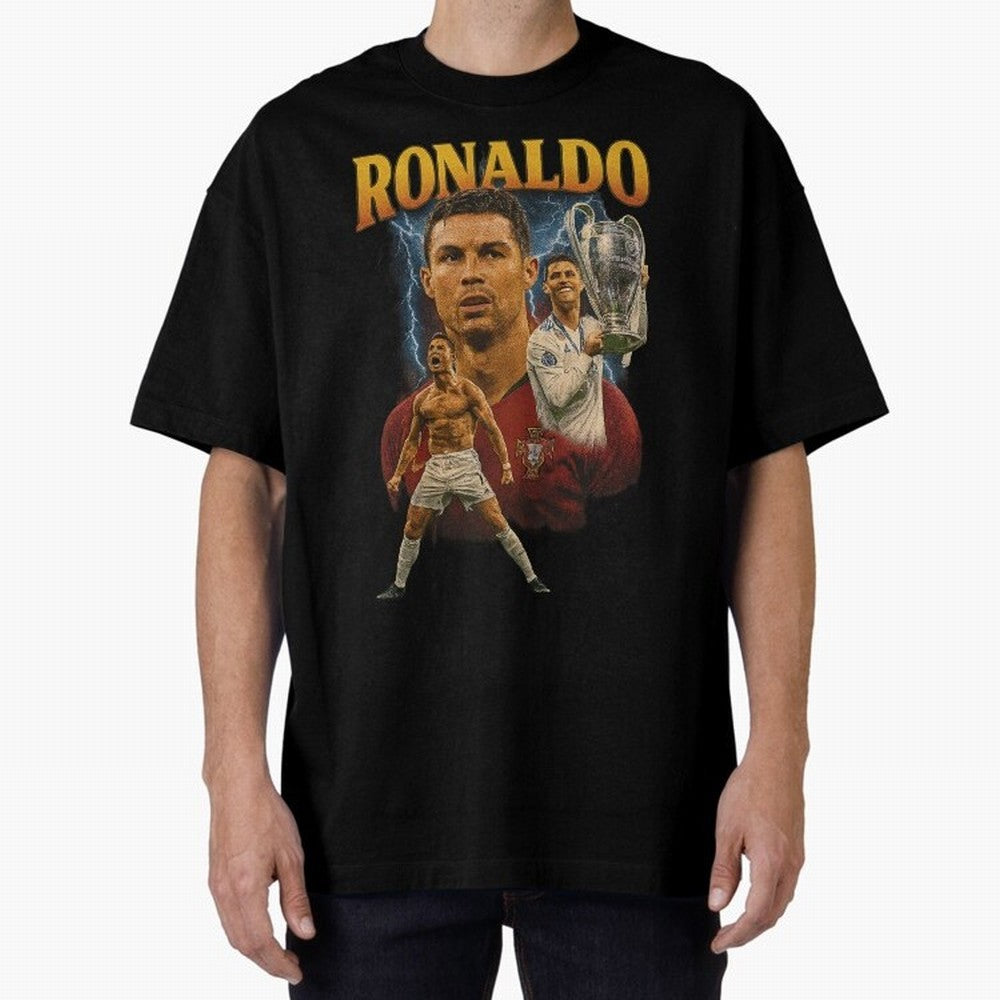 Cristiano Ronaldo CR7 Retro clothing | Vintage Football Legend Oversized T-Shirt Celebrate the Next Chapter of FIFA World Cup 2026 USA Canada Mexico Spirit, Capturing Argentina, Messi and Cristiano Ronaldo, Champion Mindset, Group Stage Buzz,