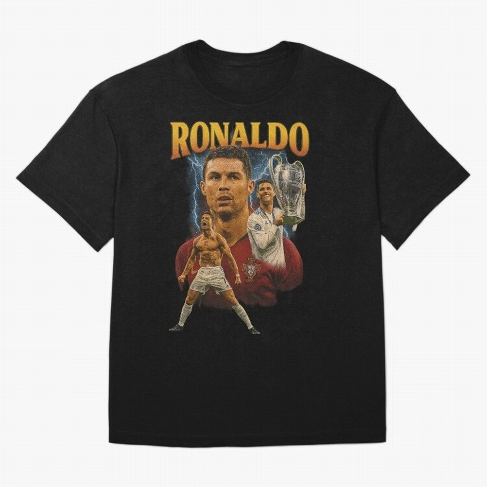 Cristiano Ronaldo CR7 Retro clothing | Vintage Football Legend Oversized T-Shirt Celebrate the Next Chapter of FIFA World Cup 2026 USA Canada Mexico Spirit, Capturing Argentina, Messi and Cristiano Ronaldo, Champion Mindset, Group Stage Buzz,