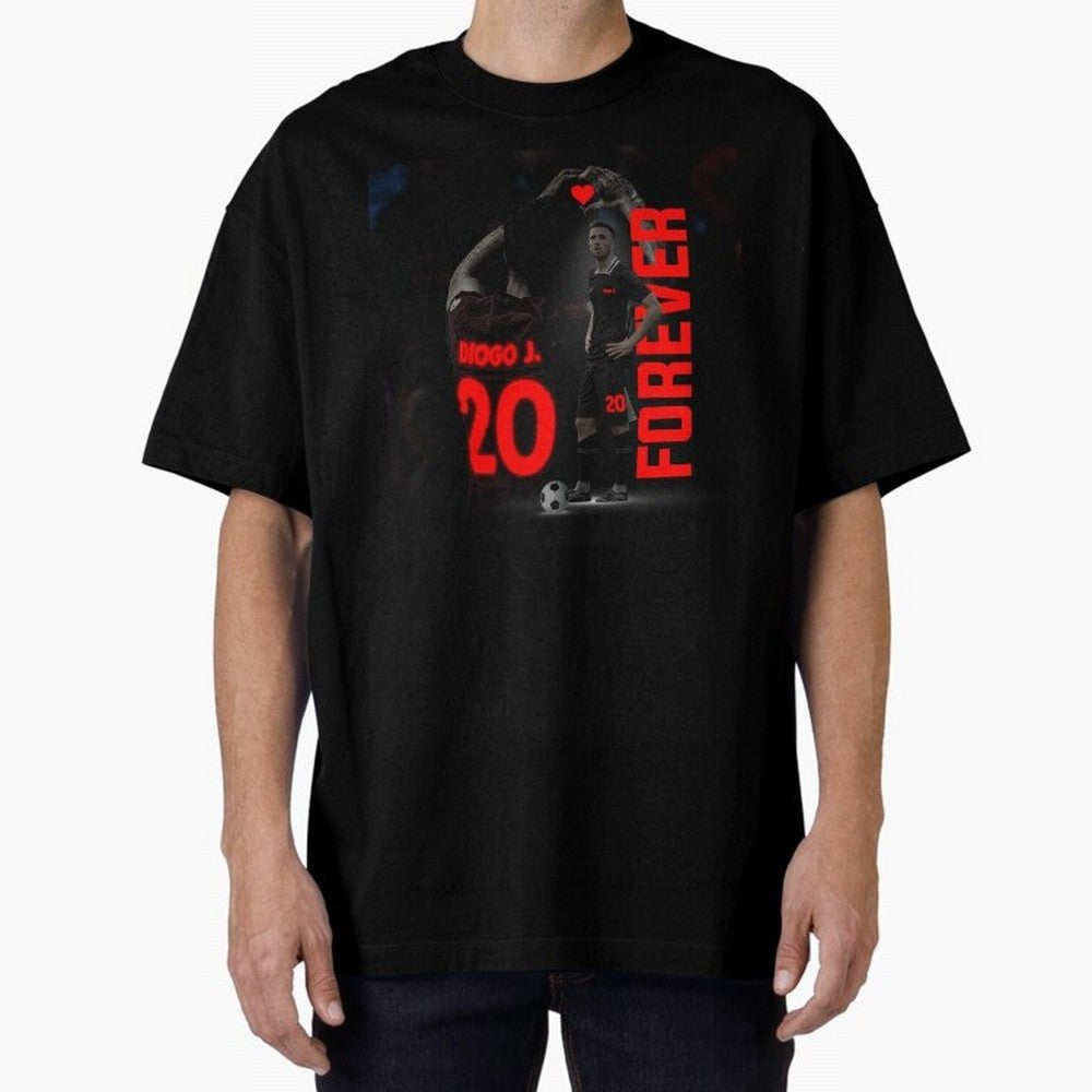 Diogo jota forever Oversized T-Shirt Remember FIFA World Cup 2026 Group Stage Featuring Messi and Cristiano Ronaldo, Portugal Energy, Football Passion, Legendary Performances, Festival Vibes and Supporter Community; Perfect for Fans, Collectors,