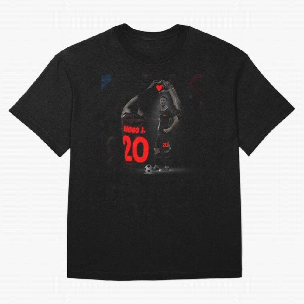 Diogo Jota poster Oversized T-Shirt Represent FIFA World Cup 2026 for Fans of Cristiano Ronaldo and Germany, Bringing Soccer Culture, Superstar Moments, National Team Dreams and Competitive Fire; Great for Watch Parties, Sports Bars, Family Nights,