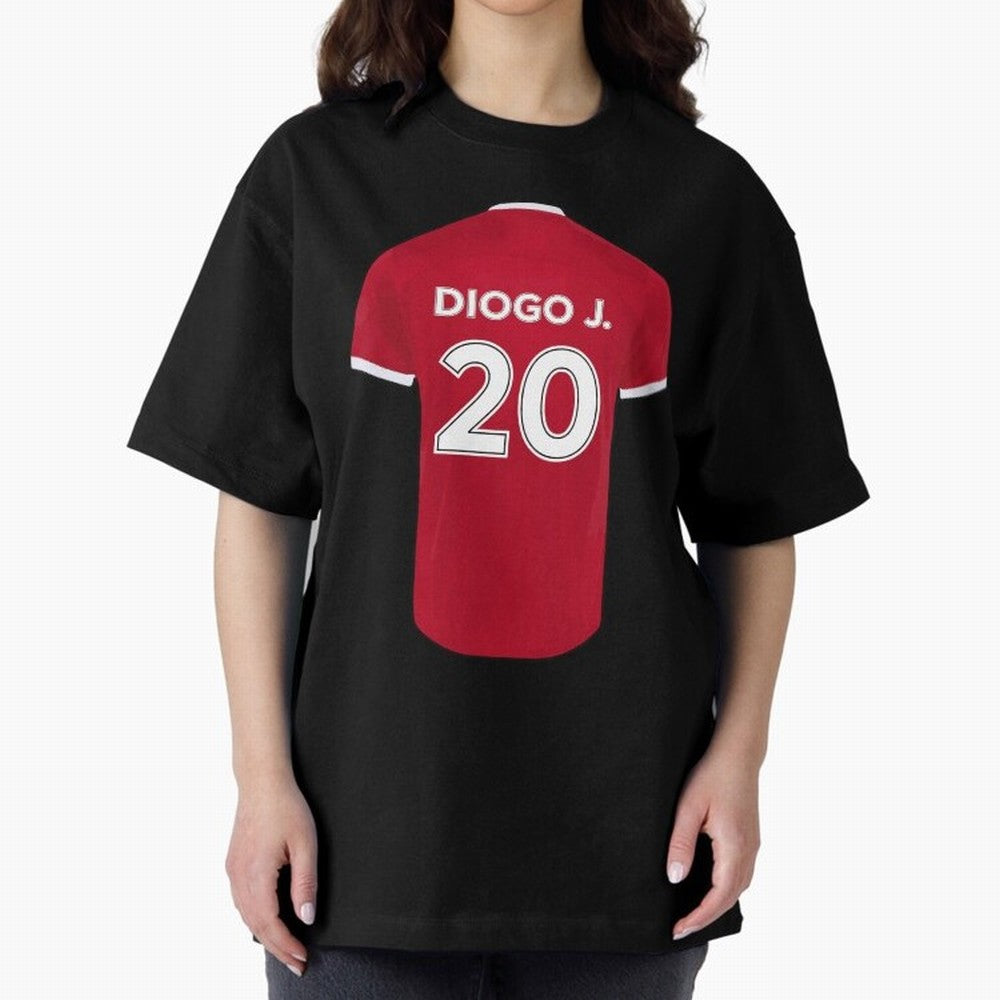 Diogo Jota jersey Oversized T-Shirt Celebrate Global Passion for the FIFA World Cup 2026 Group Stage Journey through Neymar, Haaland and Cristiano Ronaldo Highlights, Argentina Pride, Retro Football Energy, Iconic Rivalries, Trophy Chase Drama and