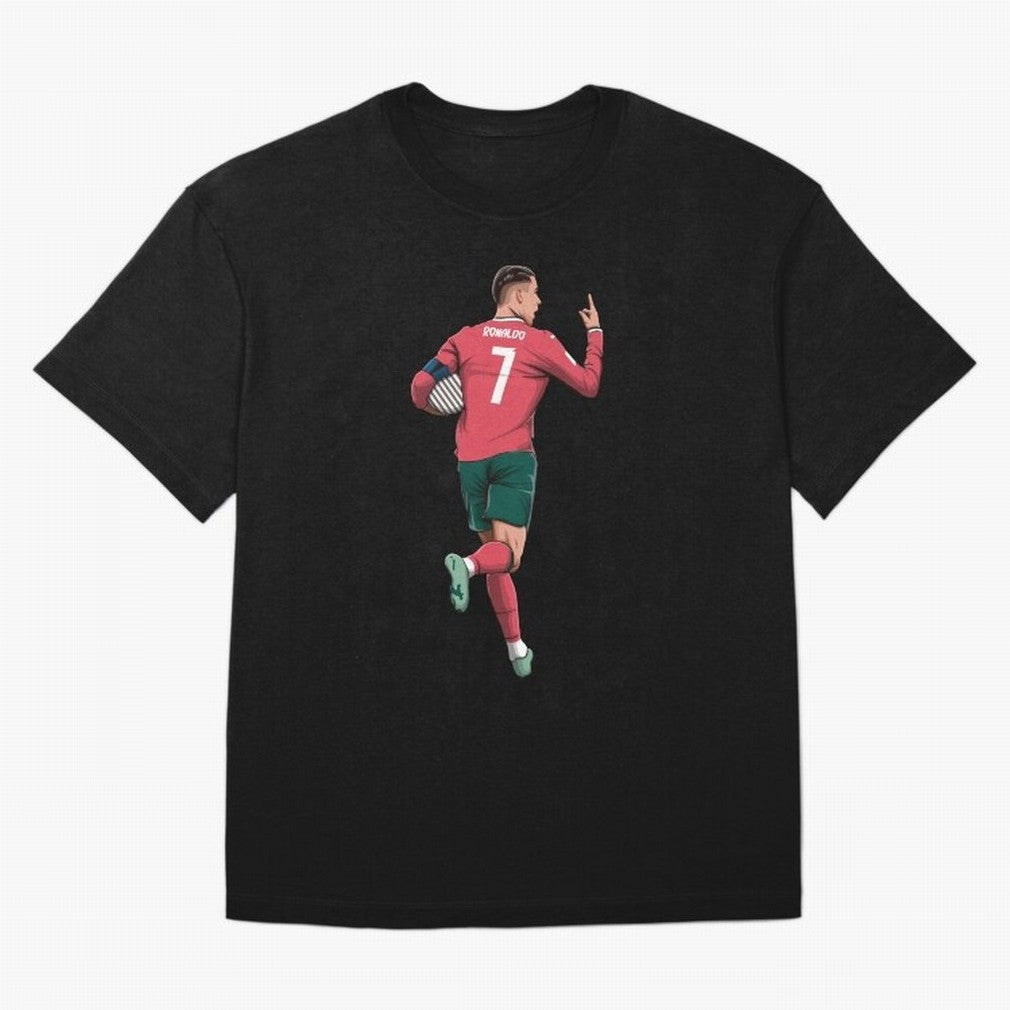Cristiano Ronaldo Oversized T-Shirt Fuel Your Fan Pride for the FIFA World Cup 2026 USA Canada Mexico Journey through Messi, Neymar and Mbappe Highlights, Brazil, Portugal and Argentina Pride, Football Passion, Legendary Performances, Festival