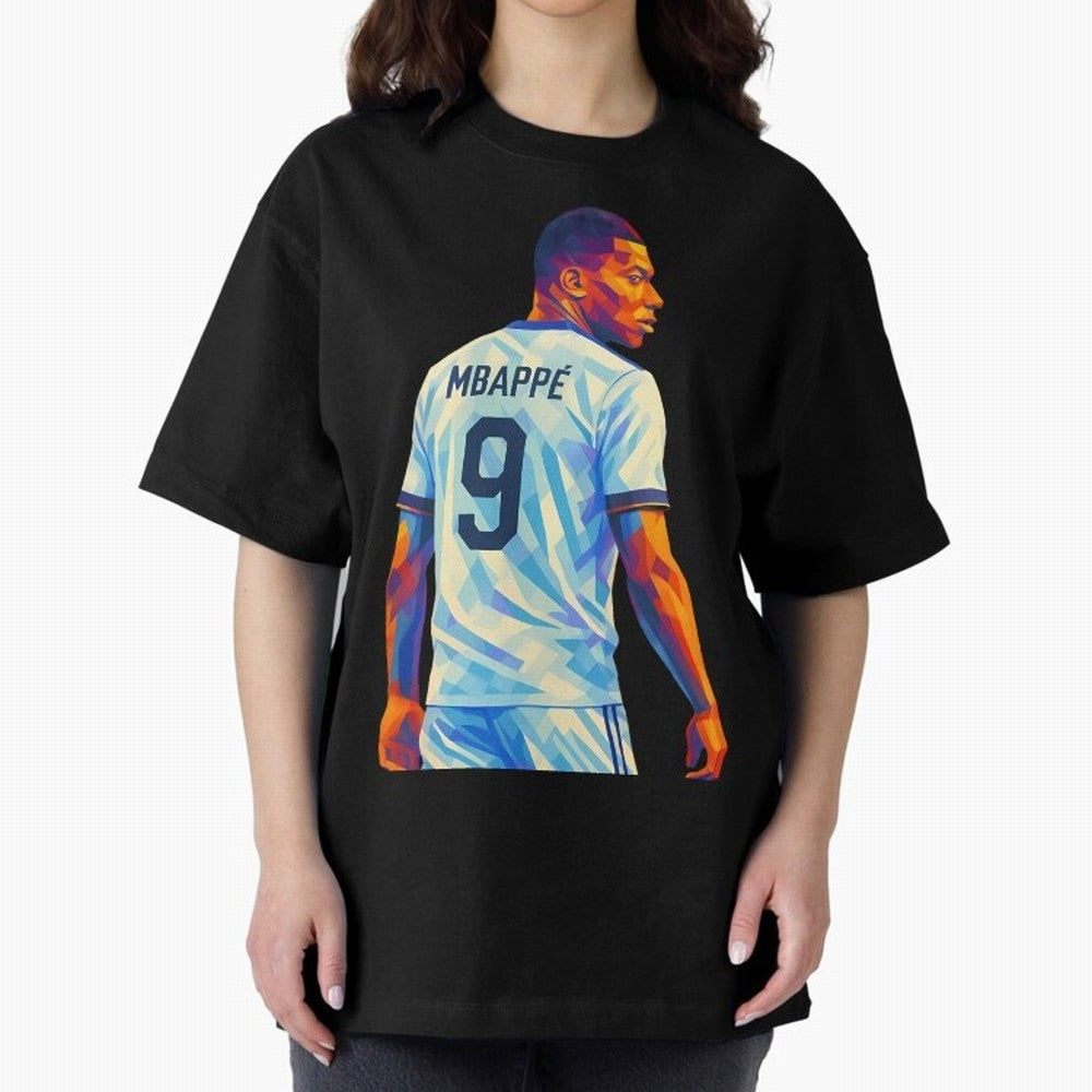 Kyliam Mbappe Oversized T-Shirt Elevate FIFA World Cup 2026 Driven by CR7 and Messi, Brazil, Portugal and Argentina Energy, Stadium Chants, National Pride, Trophy Dreams and Unforgettable Football Memories; Perfect for People Who Love Argentina,