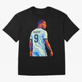Kyliam Mbappe Oversized T-Shirt Elevate FIFA World Cup 2026 Driven by CR7 and Messi, Brazil, Portugal and Argentina Energy, Stadium Chants, National Pride, Trophy Dreams and Unforgettable Football Memories; Perfect for People Who Love Argentina,