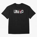Manchester United - United Typography Oversized T-Shirt Enjoy FIFA World Cup 2026 for Fans of Haaland and Mbappe and England, France and Netherlands, Bringing Goal Celebration Energy, Supporter Heritage, Football Icons and Worldwide Tournament Joy;