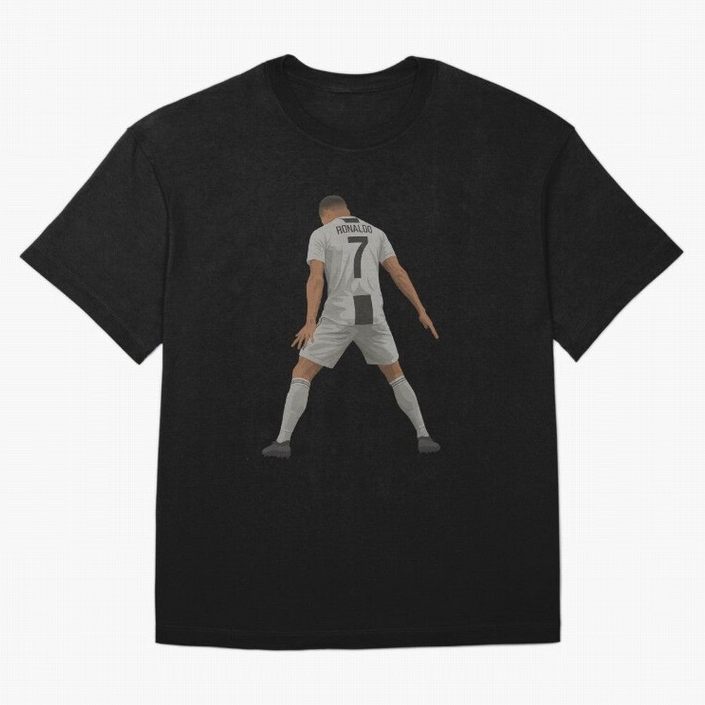 Cristiano Ronaldo Iconic Celebration Oversized T-Shirt Make Every Match About Match Day Hype around FIFA World Cup 2026, Haaland and Mbappe, Spain and Netherlands, Vintage Soccer Flavor, Modern Football Stars, National Flags and Final Night