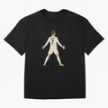 Cristiano Ronaldo Iconic Celebration Oversized T-Shirt Celebrate the Biggest Stage of FIFA World Cup 2026 Inspired by Messi, Argentina, France and Brazil Energy, Worldwide Fan Energy, Dramatic Goals, Stadium Lights and Championship Celebrations;