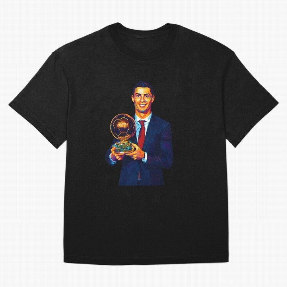 Cristiano Ronaldo Wpap Art Oversized T-Shirt Support Iconic Players in FIFA World Cup 2026 Group Stage for Fans of Mbappe and Neymar and Netherlands, Bringing Goal Celebration Energy, Supporter Heritage, Football Icons and Worldwide Tournament Joy;