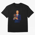 Cristiano Ronaldo Wpap Art Oversized T-Shirt Support Iconic Players in FIFA World Cup 2026 Group Stage for Fans of Mbappe and Neymar and Netherlands, Bringing Goal Celebration Energy, Supporter Heritage, Football Icons and Worldwide Tournament Joy;