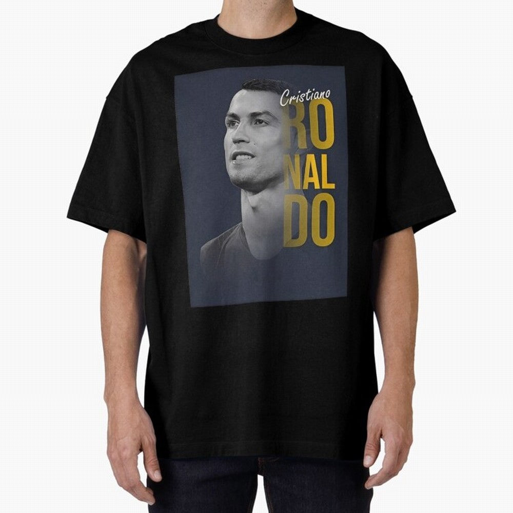 CR7 Oversized T-Shirt Bring the FIFA World Cup 2026 Journey through Messi, CR7 and Mbappe Highlights, England, France and Netherlands Pride, Goal Celebration Energy, Supporter Heritage, Football Icons and Worldwide Tournament Joy; Built for
