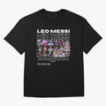 Leo Messi design Oversized T-Shirt Remember Iconic Moments from Global Football Passion for FIFA World Cup 2026 USA Canada Mexico, Built around Haaland, England, Game Day Rituals, Football Legends, Country Pride and the Road to the Final; Ideal for