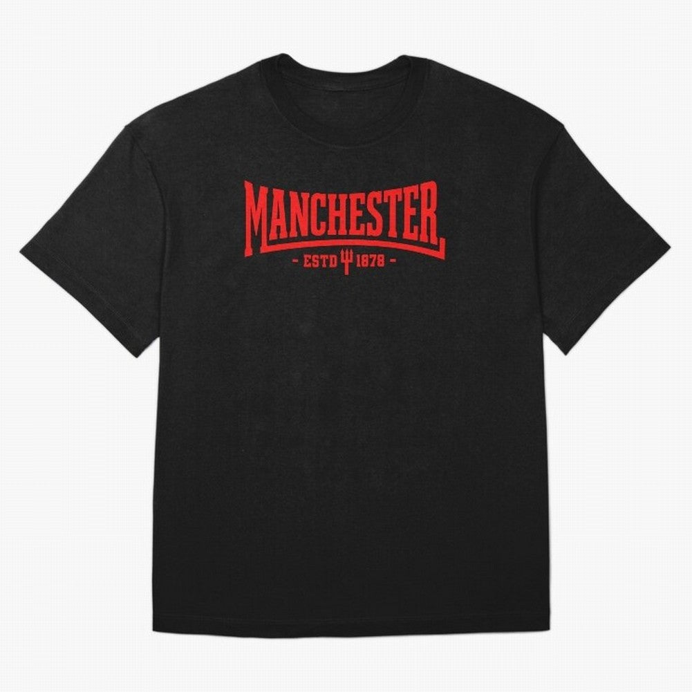 Manchester United 1878 Oversized T-Shirt Carry the Dream of FIFA World Cup 2026 Group Stage Driven by CR7, Argentina, France and Brazil Energy, Game Day Rituals, Football Legends, Country Pride and the Road to the Final; Perfect for Supporters Who