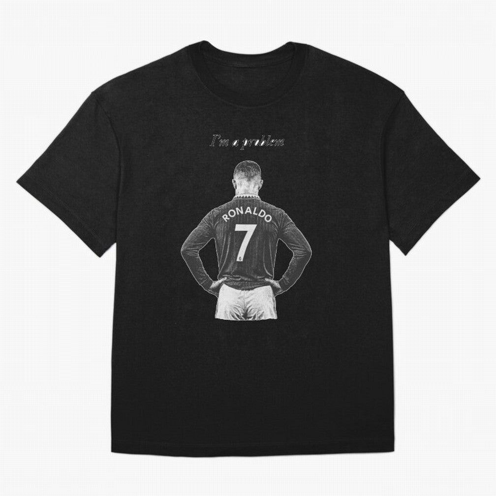 Ronaldo Problem Oversized T-Shirt Feel the Heartbeat of Match Day Hype around FIFA World Cup 2026 Group Stage, Haaland, France, Tournament Hype, Historic Matchups, Family Viewing Parties and Global Sports Pride; Made for Collectors Who Enjoy Iconic