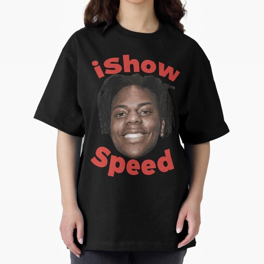 Ishowspeed Oversized T-Shirt Stand Out with Spirit from the FIFA World Cup 2026 USA Canada Mexico Journey through Mbappe and Neymar Highlights, France Pride, Football Passion, Legendary Performances, Festival Vibes and Supporter Community; Ideal