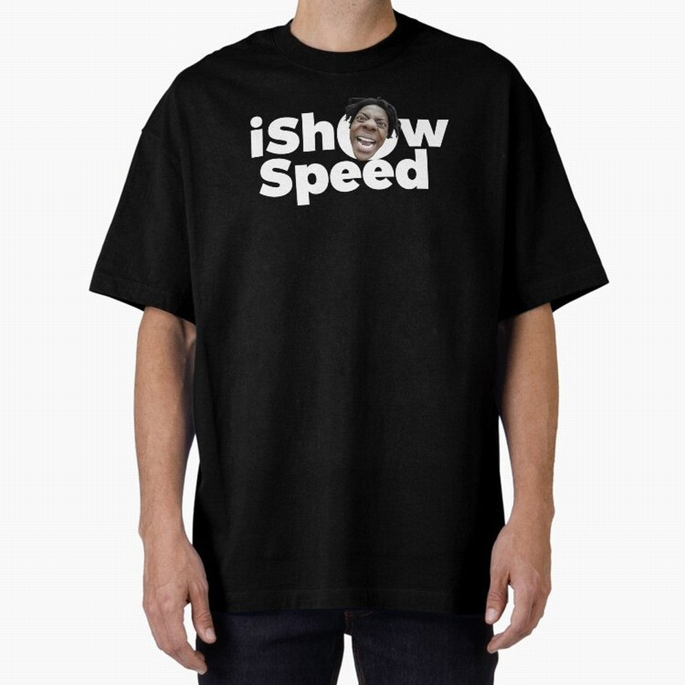 Ishowspeed Oversized T-Shirt Show Love for Legendary Goals in the FIFA World Cup 2026 Journey through CR7 and Messi Highlights, Brazil, Portugal and Argentina Pride, Global Supporter Spirit, Legendary Goals, National Colors and Tournament