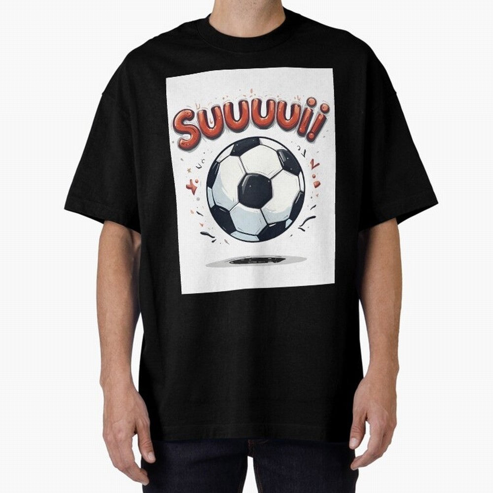 Suuuuii! CR7 Celebration Oversized T-Shirt Refresh FIFA World Cup 2026 Group Stage for Fans of CR7 and Spain and Netherlands, Bringing Soccer Culture, Superstar Moments, National Team Dreams and Competitive Fire; Made for Die Hard Supporters,