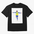 Cristiano Ronaldo Al Nassr Football Oversized T-Shirt Represent Football Lovers during the FIFA World Cup 2026 Journey through Messi, CR7 and Mbappe Highlights, England and Germany Pride, Global Supporter Spirit, Legendary Goals, National Colors