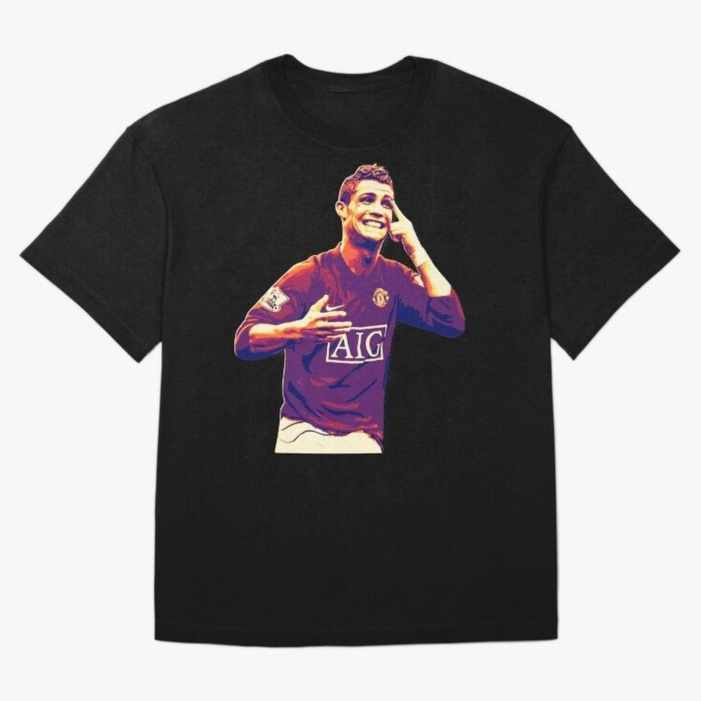ronaldo Manchester United jarsey Oversized T-Shirt Bring Supporter Culture to Match Day Hype around FIFA World Cup 2026 USA Canada Mexico, Mbappe and Neymar, Spain, Match Day Excitement, Supporter Culture, Golden Goals and Global Football Passion;