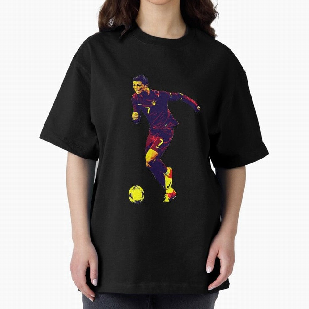 Cristianno Ronaldo Oversized T-Shirt Follow Every Goal of the FIFA World Cup 2026 Group Stage Journey through Messi Highlights, France and Portugal Pride, Football Festival Excitement, Trophy Ambitions, Country Rivalries and Star Player Buzz;