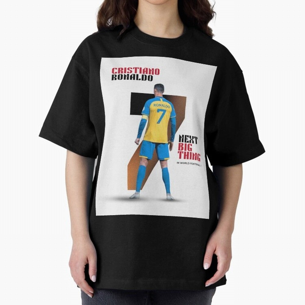 Cristiano Ronaldo Oversized T-Shirt Represent Fans Who Live for Global Football Passion for FIFA World Cup 2026 Group Stage, Filled with Cristiano Ronaldo, Haaland and CR7, Germany, Match Day Excitement, Supporter Culture, Golden Goals and Global