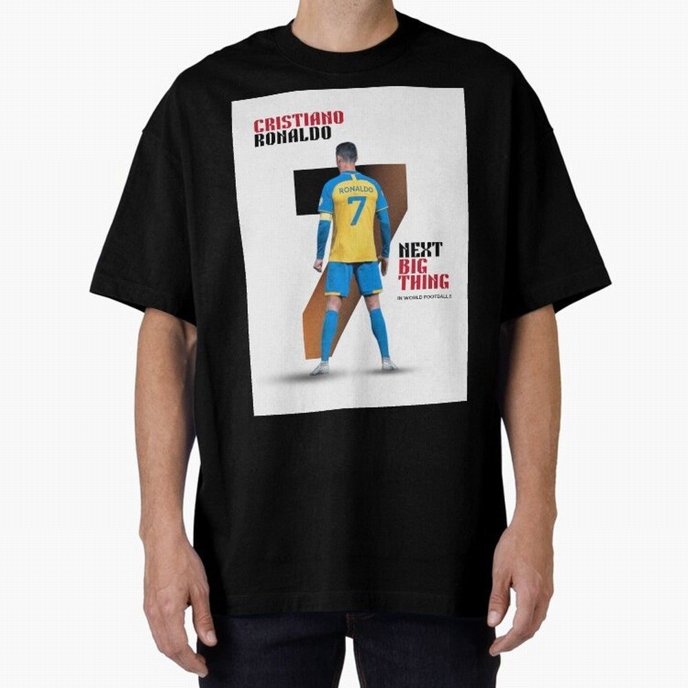 Cristiano Ronaldo Oversized T-Shirt Represent Fans Who Live for Global Football Passion for FIFA World Cup 2026 Group Stage, Filled with Cristiano Ronaldo, Haaland and CR7, Germany, Match Day Excitement, Supporter Culture, Golden Goals and Global