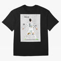 RM Legend Player Ronaldo Oversized T-Shirt Celebrate Global Football Passion for FIFA World Cup 2026, Driven by Messi, Neymar and Mbappe, Brazil, Soccer Culture, Superstar Moments, National Team Dreams and Competitive Fire; Perfect for Supporters