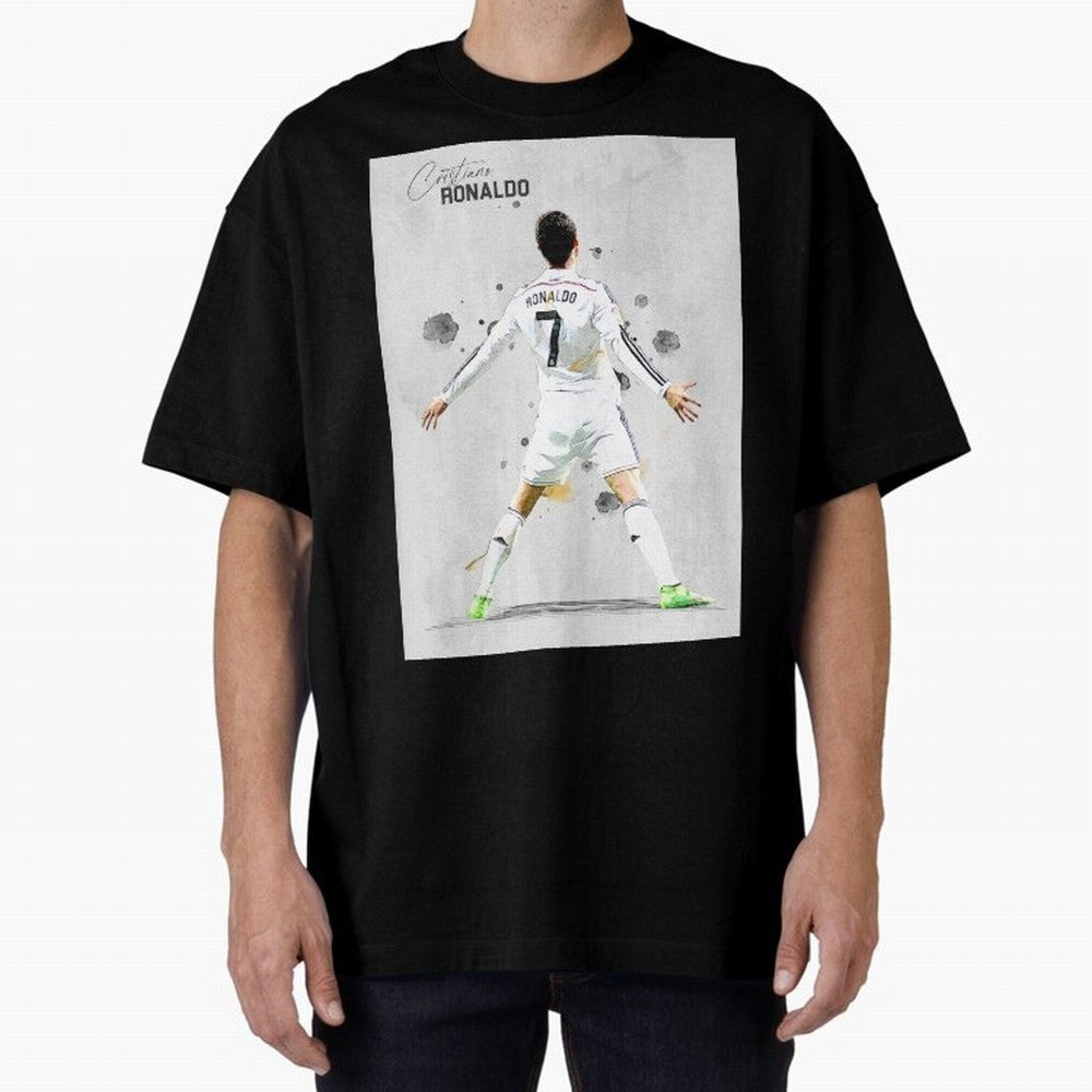 RM Legend Player Ronaldo Oversized T-Shirt Celebrate Global Football Passion for FIFA World Cup 2026, Driven by Messi, Neymar and Mbappe, Brazil, Soccer Culture, Superstar Moments, National Team Dreams and Competitive Fire; Perfect for Supporters