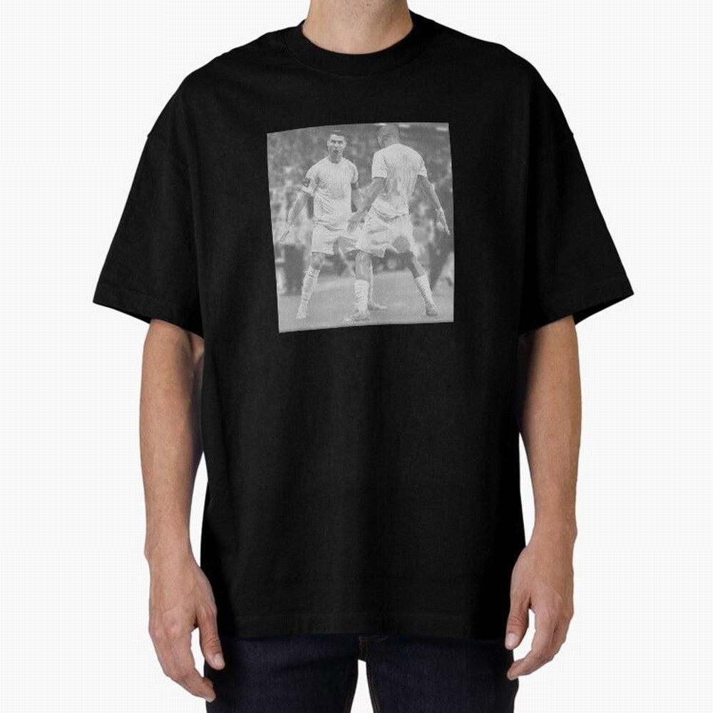 Cristiano Ronaldo Cr7 Oversized T-Shirt Build FIFA World Cup 2026 USA Canada Mexico for Fans of Mbappe and Neymar and Portugal, Spain and Germany, Bringing Soccer Culture, Superstar Moments, National Team Dreams and Competitive Fire; Made for Die