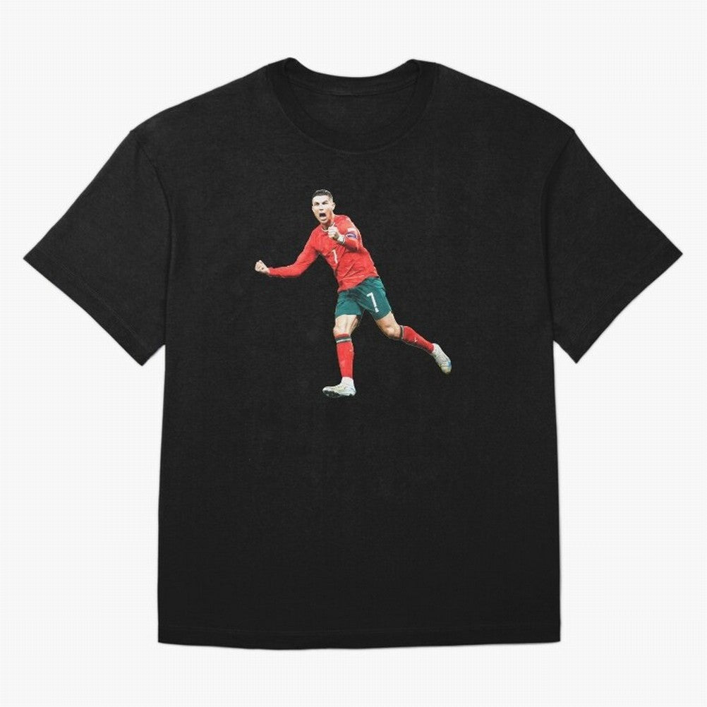 Cristiano Ronaldo Oversized T-Shirt Make Your Look Match Global Football Passion for FIFA World Cup 2026 USA Canada Mexico, Centered on Messi, Neymar and Mbappe, Argentina and Brazil, Retro Football Energy, Iconic Rivalries, Trophy Chase Drama and