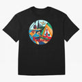 Madeira Oversized T-Shirt Celebrate Unforgettable Nights in FIFA World Cup 2026 Group Stage Spirit, Highlighting England and Germany, Mbappe and Neymar, Retro Football Energy, Iconic Rivalries, Trophy Chase Drama and Stadium Atmosphere; Made for