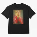 Ronaldo portugal jarsey Oversized T-Shirt Celebrate National Team Dreams in FIFA World Cup 2026 Spirit, with France, Messi, Vintage Soccer Flavor, Modern Football Stars, National Flags and Final Night Emotion; Made for Collectors Who Enjoy Iconic