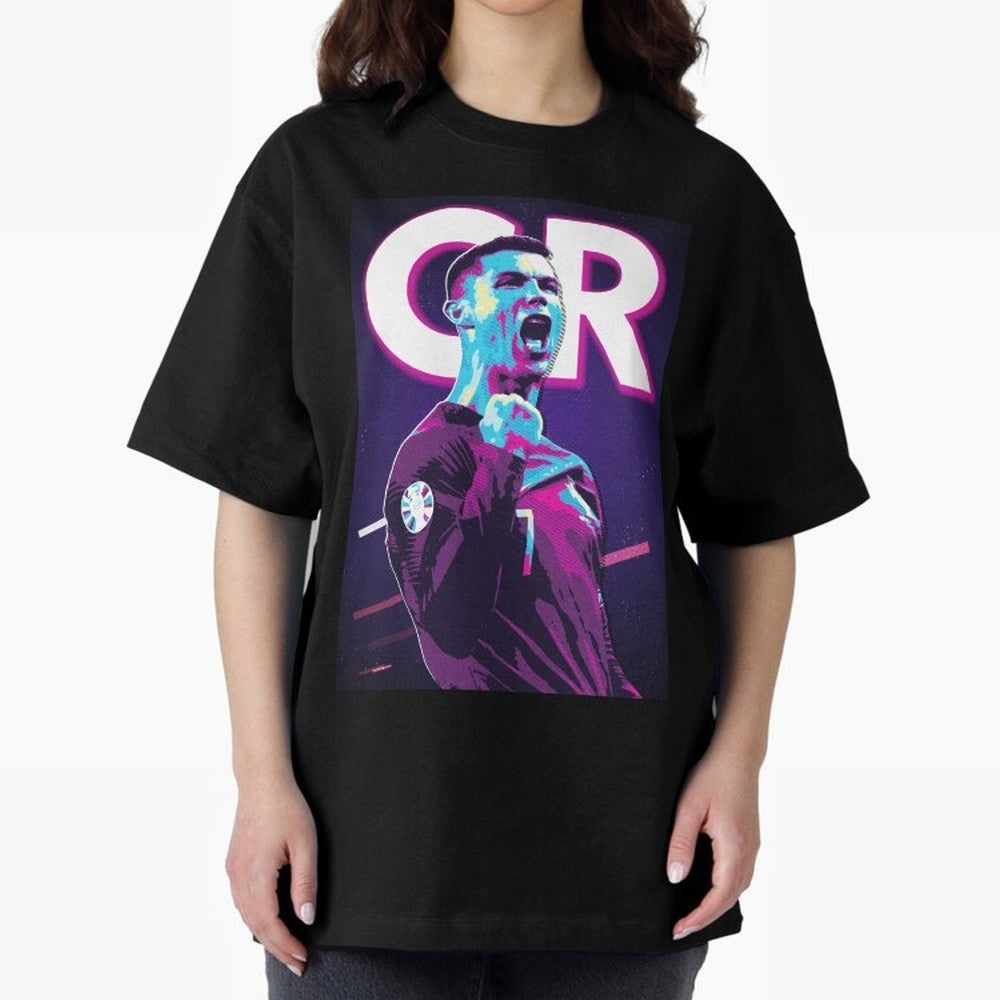 Ronaldo Oversized T-Shirt Keep Football History Alive during the FIFA World Cup 2026 USA Canada Mexico Journey through Neymar Highlights, France and Portugal Pride, Tournament Hype, Historic Matchups, Family Viewing Parties and Global Sports Pride;