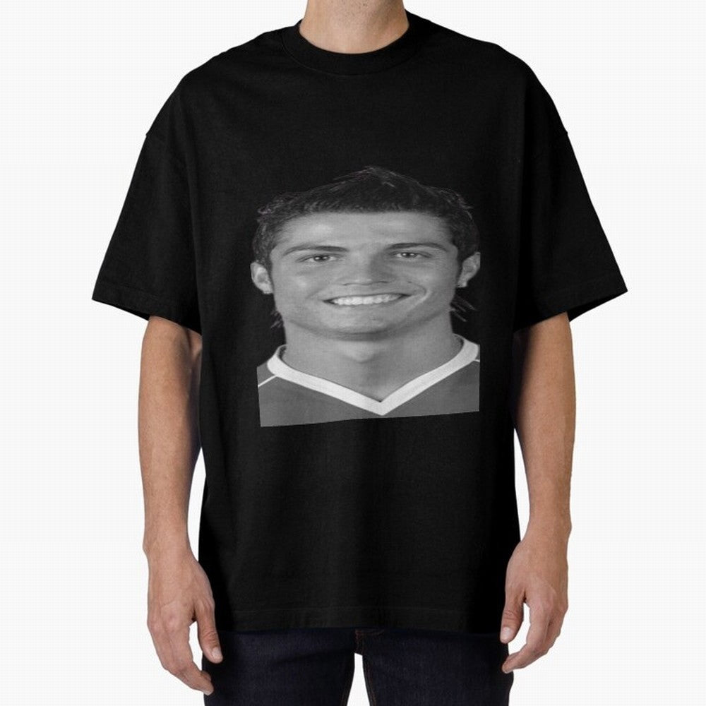 Cristiano Ronaldo Oversized T-Shirt Make Every Kick Count in FIFA World Cup 2026 Group Stage Celebrating Mbappe, France and Portugal Energy, Football Passion, Legendary Performances, Festival Vibes and Supporter Community; Perfect for Supporters