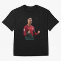 Cristiano Ronaldo T-Shirt Oversized T-Shirt Bring Bold Fan Energy to FIFA World Cup 2026 Spirit, Featuring Argentina and Brazil, Cristiano Ronaldo, Game Day Rituals, Football Legends, Country Pride and the Road to the Final; Ideal for Passionate