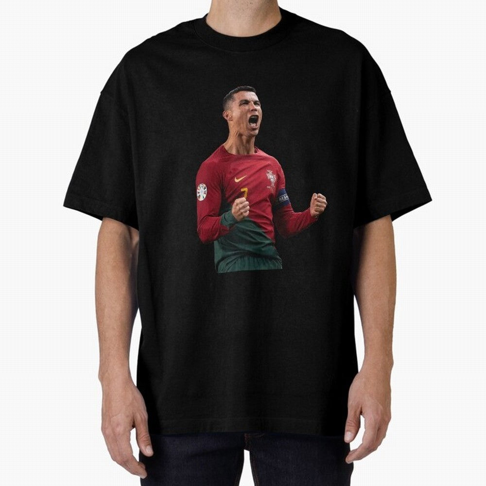 Cristiano Ronaldo T-Shirt Oversized T-Shirt Bring Bold Fan Energy to FIFA World Cup 2026 Spirit, Featuring Argentina and Brazil, Cristiano Ronaldo, Game Day Rituals, Football Legends, Country Pride and the Road to the Final; Ideal for Passionate