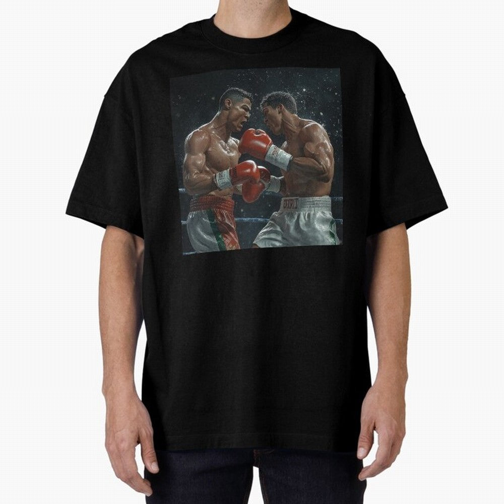 Cristiano Ronaldo vs Alvarez Canelo: Gaming Duel Between Legends Oversized T-Shirt Upgrade the FIFA World Cup 2026 Journey through Neymar Highlights, Netherlands Pride, Stadium Memories, Football Loyalty, International Chants and Championship