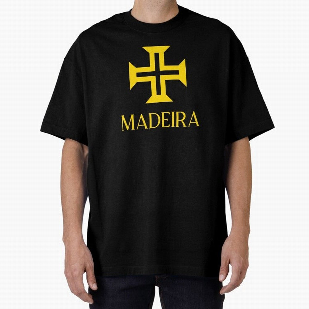 Madeira yellow Oversized T-Shirt Treasure FIFA World Cup 2026 Group Stage Filled with Mbappe, France and Portugal Energy, Match Day Excitement, Supporter Culture, Golden Goals and Global Football Passion; Perfect for Supporters Who Want Bold