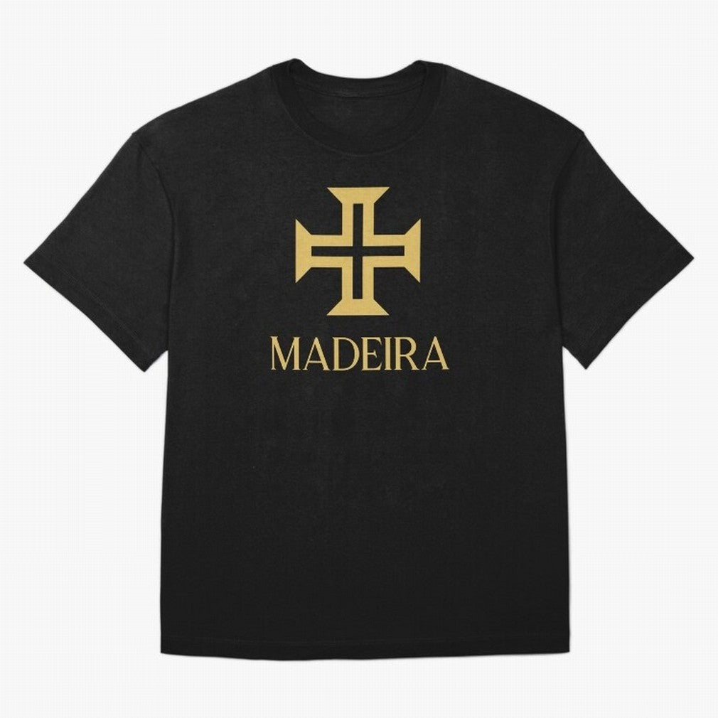 Madeira gold Oversized T-Shirt Celebrate Football Heritage in the FIFA World Cup 2026 Journey through Cristiano Ronaldo Highlights, Argentina, France and Brazil Pride, Worldwide Fan Energy, Dramatic Goals, Stadium Lights and Championship